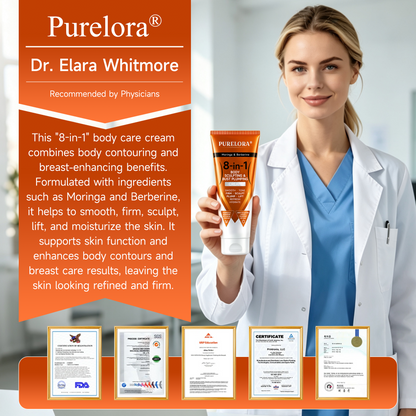 𝐎𝐟𝐟𝐢𝐜𝐢𝐚𝐥 𝐁𝐫𝐚𝐧𝐝 𝐒𝐭𝐨𝐫𝐞 |Official PURELORA® Bust Lift & Firming Cream | 8-in-1 Moringa & Berberine Formula for Smoother, Firmer, Fuller-Looking Bust