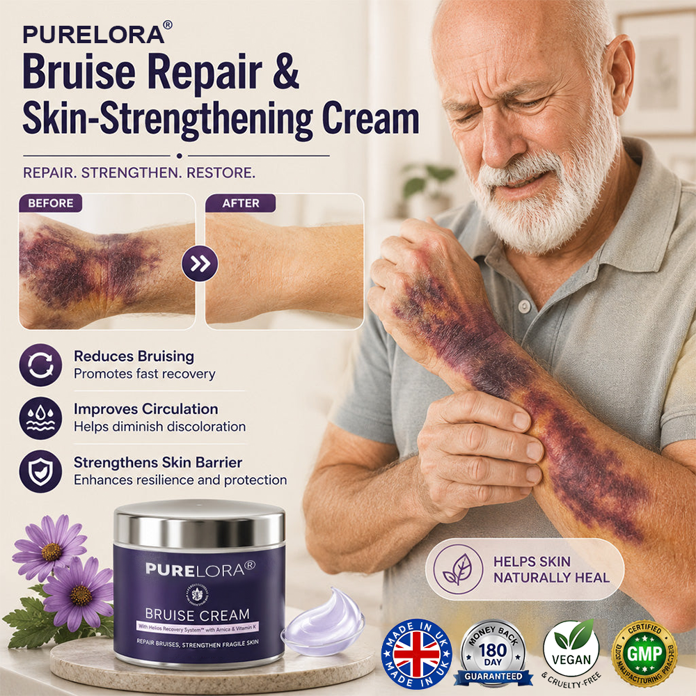 💥Over 100,000 units sold💕 - PURELORA® cream to repair bruises and strengthen the skin——Guaranteed results within 7 days.