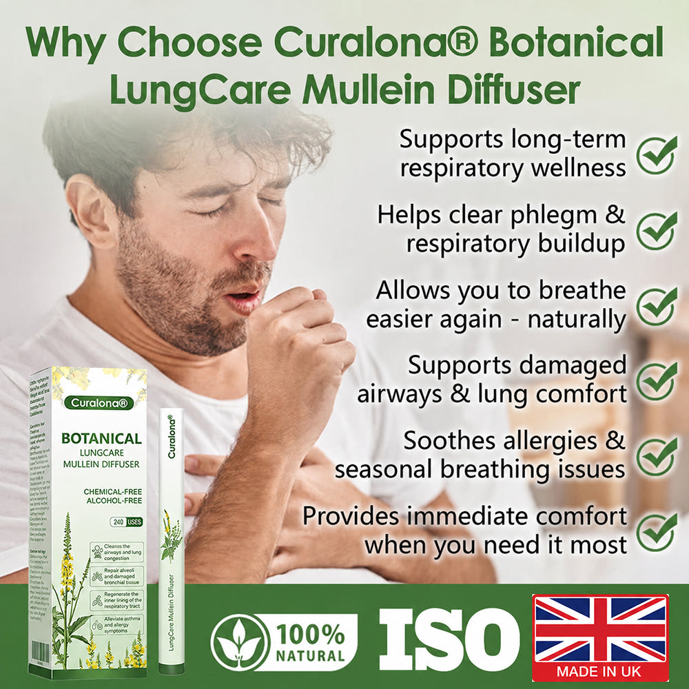Curalona® Botanical LungCare Mullein Diffuser