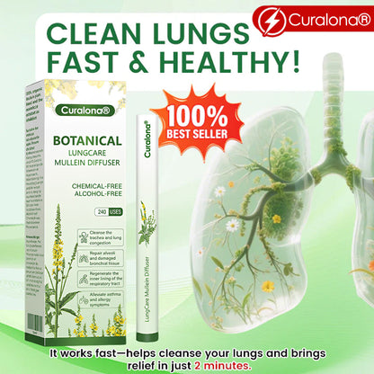 Curalona® Botanical LungCare Mullein Diffuser