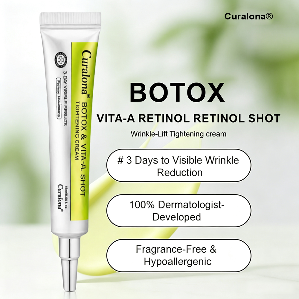 👍🌟🌿Curalona® Wrinkle-Lift Tightening cream - Last Day Promotion 70% OFF