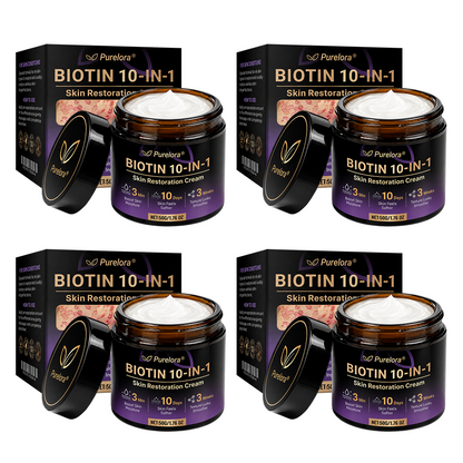 Made and Shipped from the UK 🍁 Purelora® Biotin 10-in-1 Skin Repair Cream — Last Day of Sale: 75% Off
