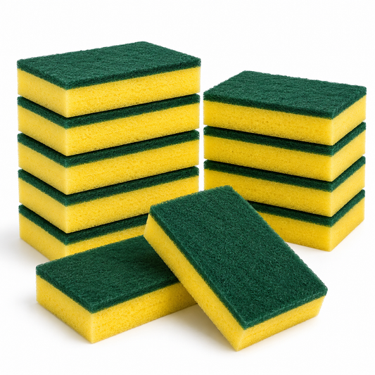 Jxvkxbsh Heavy-Duty Scrub Sponge Set
